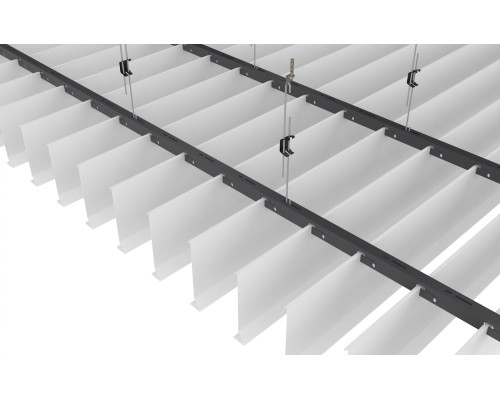 Sistem de tavan metalic Lineer Baffle Sistem Z