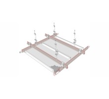 Sistem de tavan casetat metalic Plank Clip-in Heavy Duty