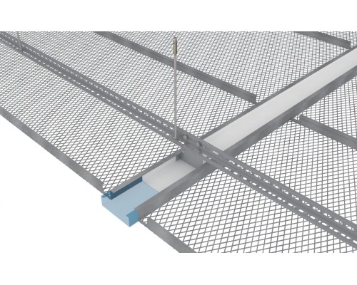 Sistem de tavan casetat metalic Expanded Perspecta Bandraster