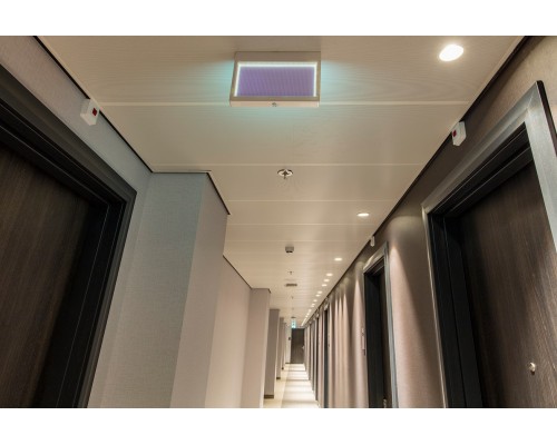 Sistem de tavan casetat metalic Plank Clip-in Coridor